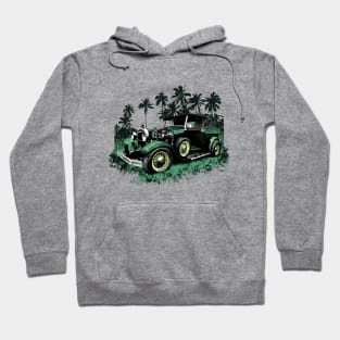 Green 30 Ford Truck Hot Rod Hoodie